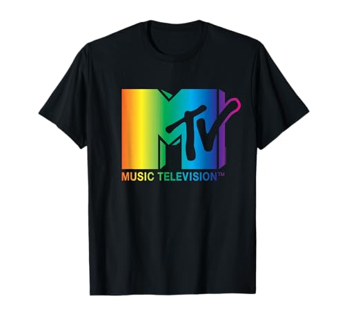 MTV Rainbow Logo T-Shirt