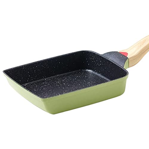 Image of Frying Pan Ham Pancake Burger Maker Smokeless Gas Stove Cooktop Safe Green|Home & Garden|Home & Garden|Home & Garden|1 Piece Omelette Pan