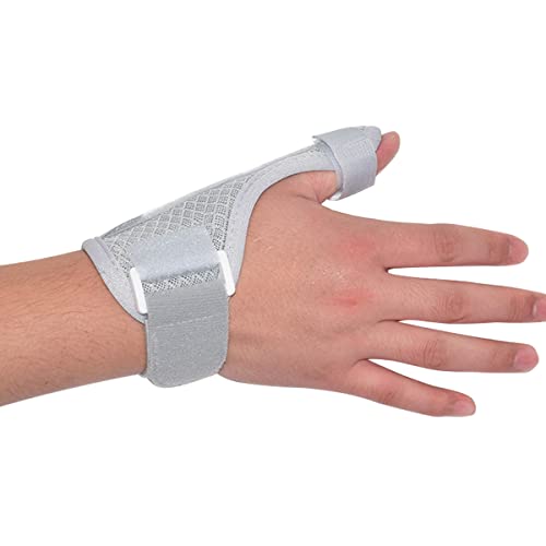 TEYU Orthèse de Pouce, Attelle de Pouce Amovible, Respirant Support Pouce et Poignet pour Soulagement de la Douleur de Arthrite, Tunnel Carpien Entorses Cover