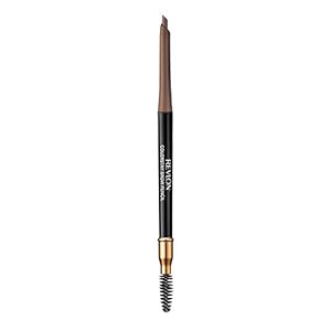 Revlon Color Stay Brow Pencil 003 Medium Brown Color Image: Slightly Dark Brown Eyebrow Eyebrow Makeup Eyebrow / REVLON COLORSTAY(TM) BROW PENCIL 003 Medium Brown