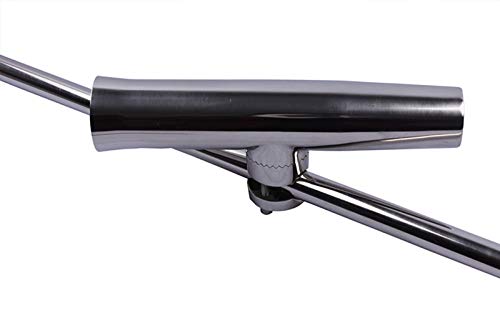 Lot 2 Supports Canne à Pêche FireAngels - Acier Inoxydable Bateau, Réglable 22-26mm