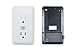 Spy Camera Outlet Fuvision Motion Activated Hidden Camera with 1080P FHD Pinhole Camera 15 Days Battery Life and 16GB Memory Loop Recording DVR Perfect for Home Security and Surveillance(Decoy Outlet)