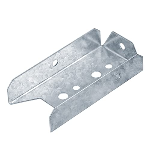 Support de clôture 2x4 en acier galvanisé à chaud longue durée (x20)