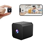 SHENMEILA Mini Spy Camera for Home, Wireless WiFi Home Security Camera 1080P HD, Indoor Camera with Night Vision, Motion Detection, Cloud & SD Card Storage come with App(Without Memory Card)