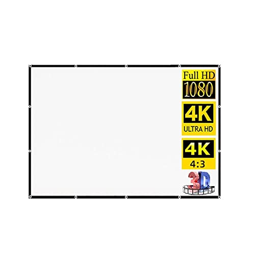 Pantalla de proyector plegable portátil 60 pulgadas 4:3 miniatura 1