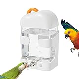 Cage Sèche Assurée: Grâce à son design anti-fuite et sa fermeture automatique, ce distributeur d'eau pour oiseaux utilise une valve activée par le toucher pour éliminer les fuites et les gouttes. Il protège la santé des pattes de votre oiseau et maintient la cage propre et bien rangée en permanence, un habitat sain et confortable sans nettoyage fréquent ni humidité résiduelle.