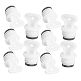 TOYANDONA 10pcs Hot Water Bag Stopper Cap Rubber Sealing Plug Replacement Leakproof for Water Bottles