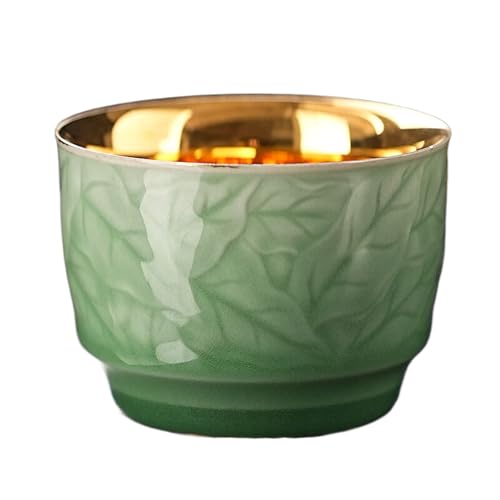 PVFRTGYHU P1937-玉白瓷百福杯心经杯主人杯品茗杯中式 Set da tè in Ceramica 陶瓷喝茶水杯茶碗盏