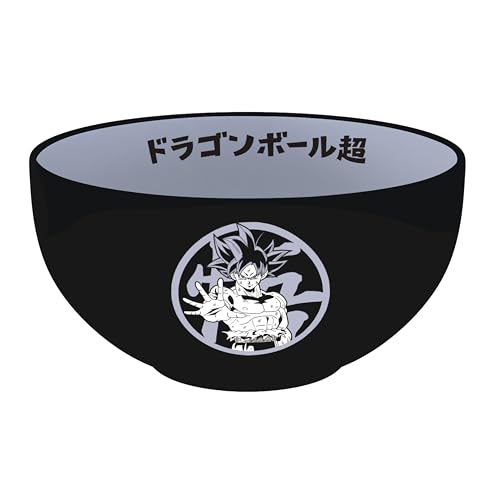ABYSTYLE – Bol DRAGON BALL SUPER Goku Ultra Instinct – Produit Officiel – Contenance 600 ml – Céramique Résistante – Compatible Micro-ondes &...