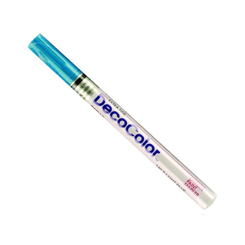 Uchida 140-C-10 Marvy Deco Color Extra Fine Paint Marker, Light Blue, 7.25 X 1.88 X 0.5
