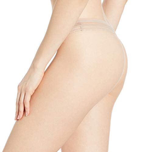 Ongossamer Women's Next To Nothing Hip G Thong Panty, Mocha, S #TOP1