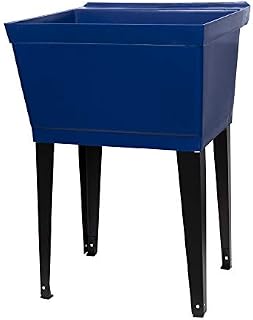 19 Gallon Utility Sink Laundry Tub by JS Jackson Supplies with Adjustable Metal