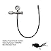 TBVECHI Adaptor 4500PSI Paintball SCBA Fill Station Charging Adapter with 60cm Microbore Hose Diving Cylinder Inflation Valve (CGA320)