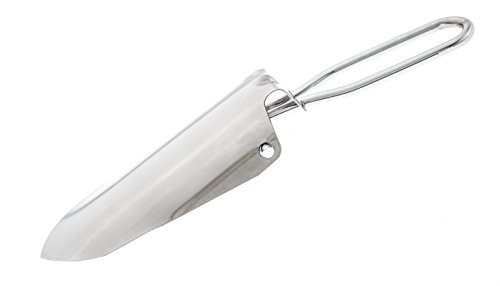 Mini paleta plegable de acero inoxidable SE 8-7/8" para jardinería miniatura 3