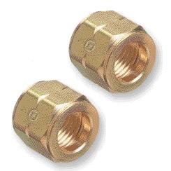 Radnor 64003971 WD2116 Brass Fuel Gas Hose Nut Kit Contains 2 B-Size CGA-023 Brass Fuel Gas Nuts (1 Pack)