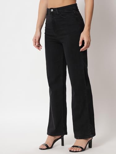 Image of KOTTY Slim Straight Fit Jeans - High Waist Comfortable Denim