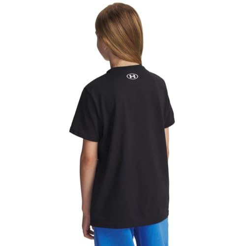 Under Armour Boys' Sportstyle Left Chest T Shirt, 001 Black, YXS by Under Armour - Used condition - US$17.92