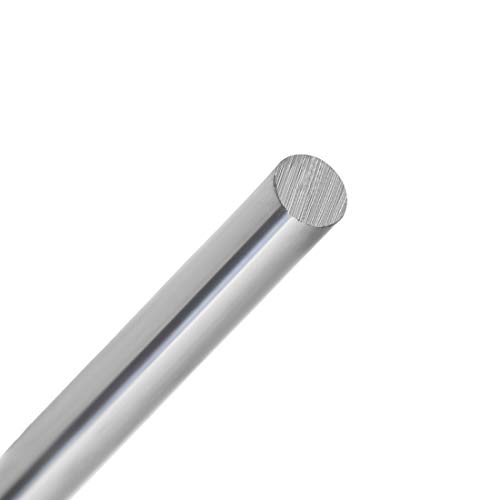 Image of uxcell K10 Tungsten Steel Lathe Round Rod Solid Shaft Bar 3mm Dia 100mm Length
