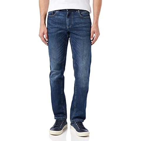 camel active Herren Relaxed Fit 5-Pocket Jeans aus Baumwolle 34 Blau menswear-36/34 Cover