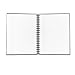 Royale Business Hardcover Notebook, Legal Rule, 8 X 10-1/2, White, 96 Sheets, Total 3 CT