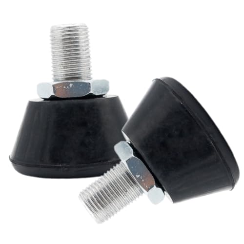 GALPADA 1Pair Adjustable Rubber Roller Skates Toe Stops Wear Resistant Brake Plugs for Enhanced Safety Outdoor Surfaces Compatible with Standard Four Wheel Skates