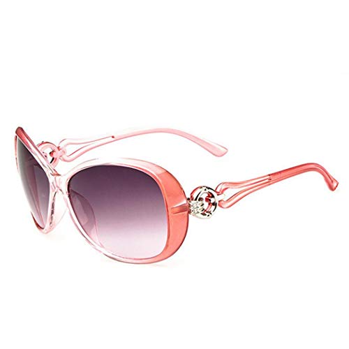 Idomeo Women Fashion Oval Shape UV400 Framed Sunglasses