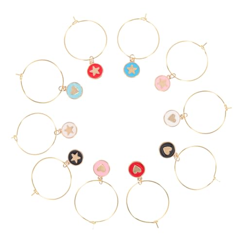 [GREENADSCAPE] 10個 ワイン グラス マーカー タグ ワイン