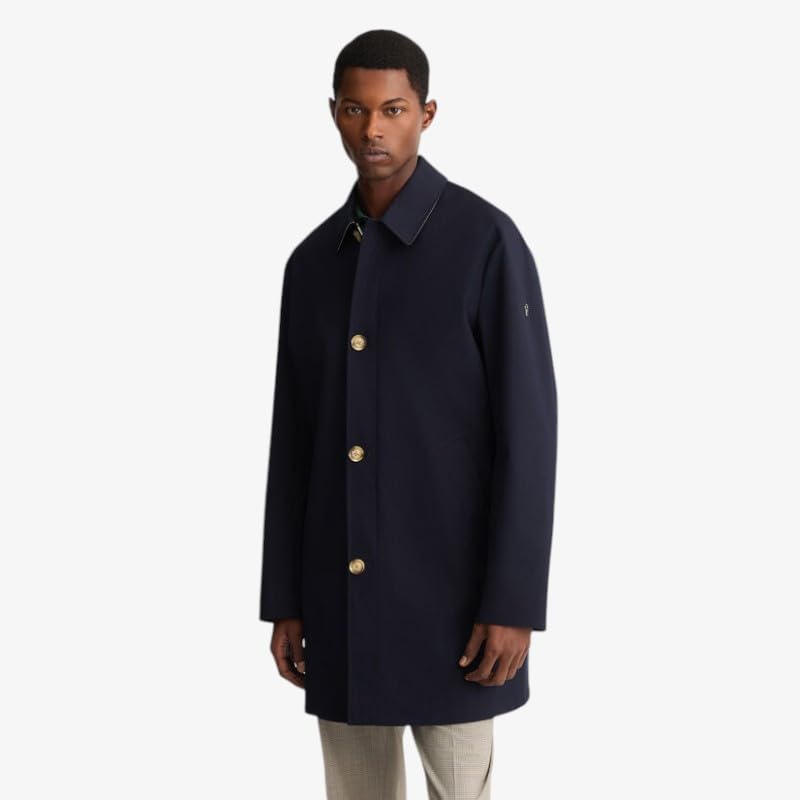 Trench da uomo in gabardine