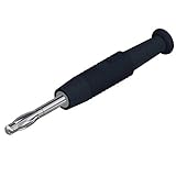 · Schwarz SKS Hirschmann MSTF 2 sw Lamellenstecker Stecker, gerade Stift-Ø: 2 mm Schwarz 1 St.