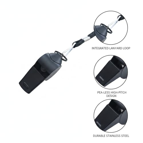 Silbato deportivo acero inoxidable para árbitros y entrenadores miniatura 6