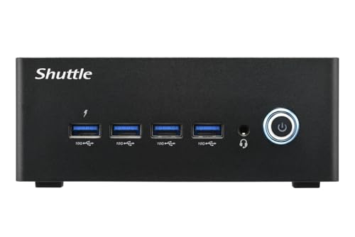 Shuttle Nano PC NT10H5 Intel Core Ultra 5 Intel Arc graphics 2xHDMI 2xUSB 4.0 DP 2x2.5Gbit LAN VESA 247 Neuf - vue 6