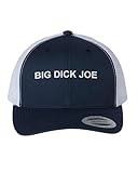 Adjustable Navy/White Structured Trucker Big Dick Joe Structured Trucker Cap
