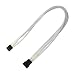 Produktbild Nanoxia 900400018 4-Pin PWM Verlängerungskabel, 30 cm, Weißer Einzelsleeve