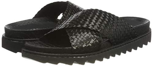 Shabbies Amsterdam SHS0950, Sandalo Donna, Black