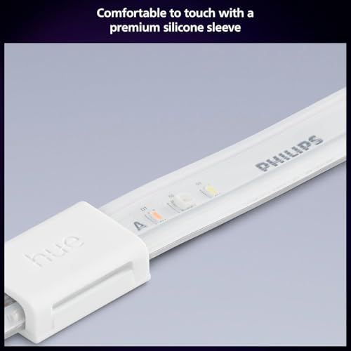 Philips Hue Indoor 16 Ft Smart LED Solo lightstrip Base Kit - 1 Pack - Control with Hue App - Compatible with Alexa, Google Assistant and Apple HomeKit - image 6