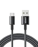 Anker Cabo USB para USB-C, 1,8 m, Trançado de Alta Durabilidade