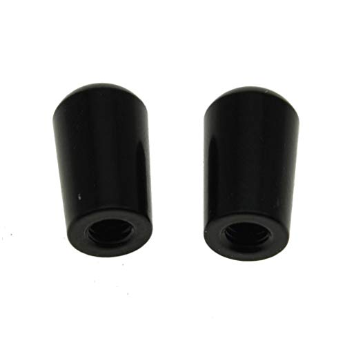 KAISH M3.5&M4 Black Metal LP Guitar 3 Way Toggle Switch Tip Pickup Switch Knob for Epiphone Les Paul, 1x M3.5 & 1x M4 - Image 4
