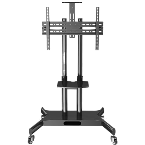 Soporte universal móvil para TV 32-75 pulg altura ajustable miniatura 1