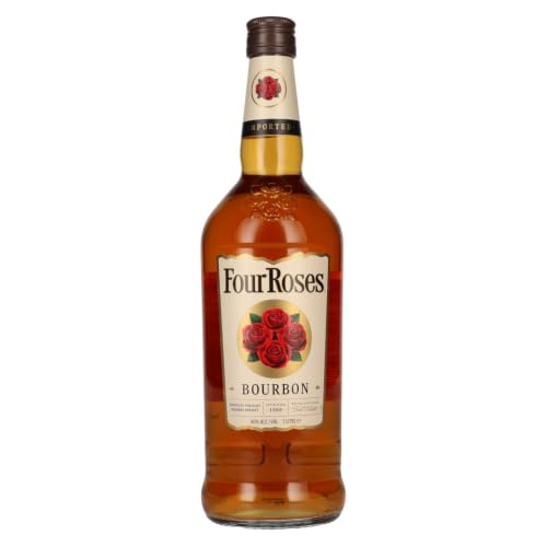 Four Roses Kentucky Straight Bourbon Whiskey – Sanfte Komposition aus 10 verschiedenen Whiskeys...
