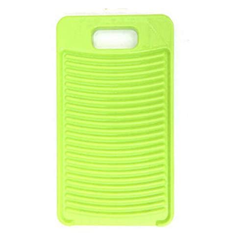 Image of Washing board mini washboards plastic wash board for baby cloth small Items cloth diapeers used in bathroom sink small basin lightweight travelling small size (Green)