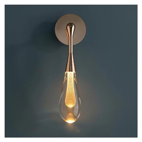 Wall lamp, 寝室のベッドサイドクリスタル Led ウォールランプリビングルームのテレビの背景の壁ライトシンプルでモダンなクリエイティブ研究通路壁ランプ