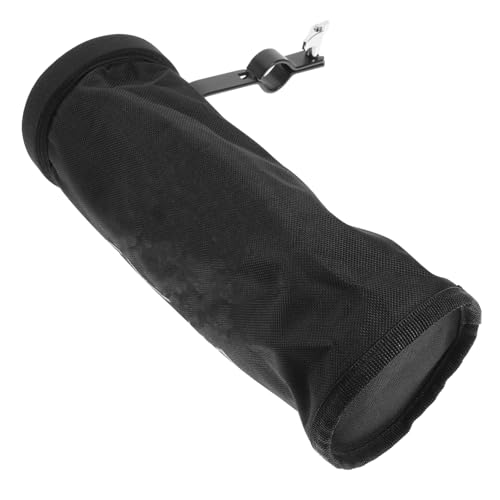 Toddmomy Drum Stick Bag Drumsticks Holders Storage for Drumstick Carry Bag Drumstick Case Pouch Carrier Large Music Sports Handbag Durable Drum Support Accessory Black Waterproof Fabric