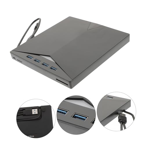 Unidad externa portátil USB para DVD y CD quemador miniatura 4