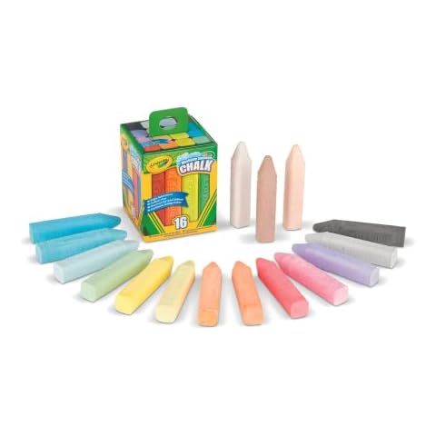 Craies de trottoir Crayola 16 pièces Cover