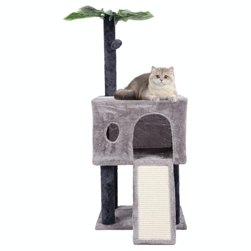 Cat Tree for Indoor Cats, Cat Tower with Scratching Post,