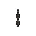 Deltana DSFRU10BD Bronze Dark Royal Finial 3 inch