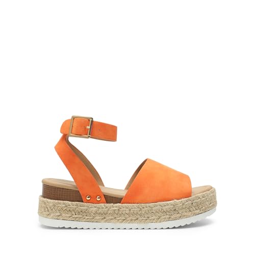 Image of DREAM PAIRS Women's Platform Espadrilles Casual Ankle Strap Wedge Sandals Comfortable Dressy Summer Shoes
