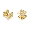 22k Gold Plated Retro French Earrin...