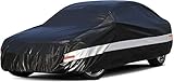 Holthly Sedan Car Cover Custom Fit Ford Crown Victoria 1992-2012, 100% Waterproof Breathable Outdoor Car Covers, Sun Rain Dust Snow Protection. (Ships from US Warehouse, Arrive Within 3-7 Days)