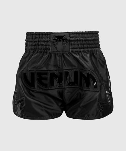 Venum Men's Standard Inferno Muay Thai, Black/Black